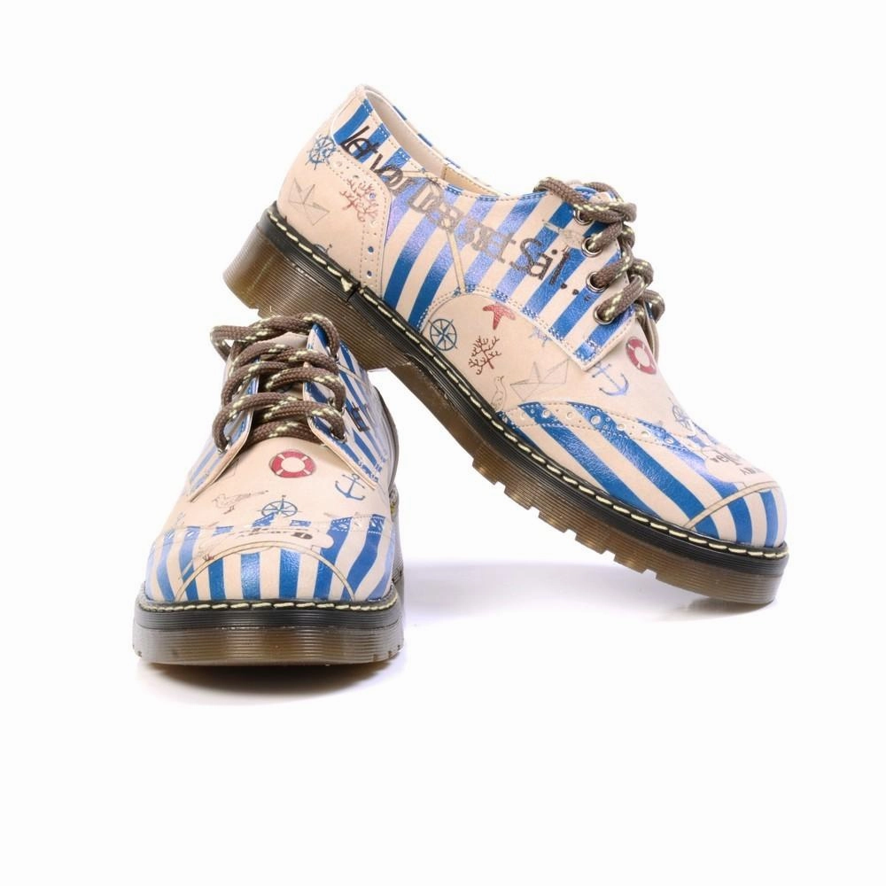 velcro Satin Glow Let Your Dreams Set Sail Oxford Shoes MAX201