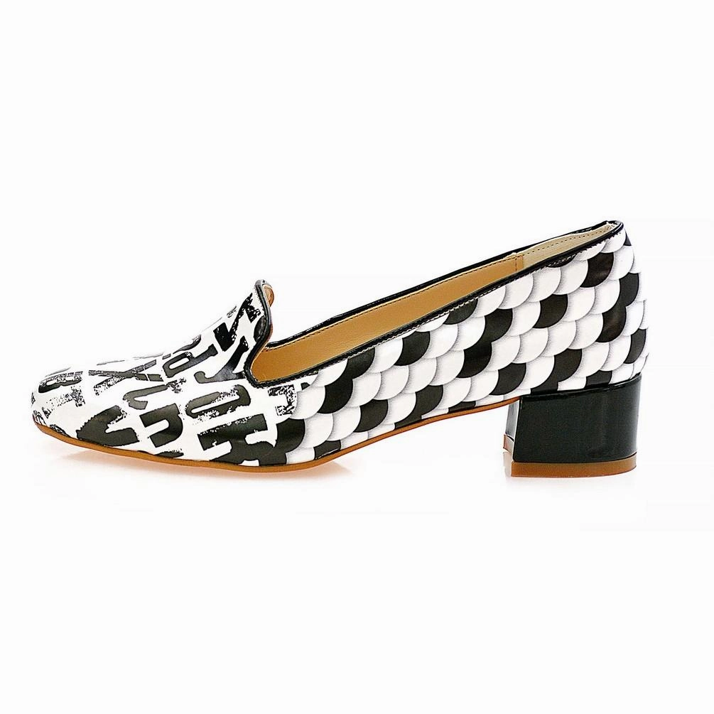 Letters Career Heel Shoes BYZ212 Fairy Step Neo Pop