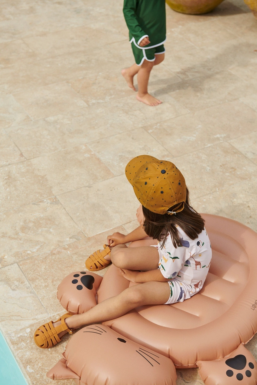 Resorts Sandals Liewood Kids Bre Sandals Golden Caramel | Liewood Jelly Sandals