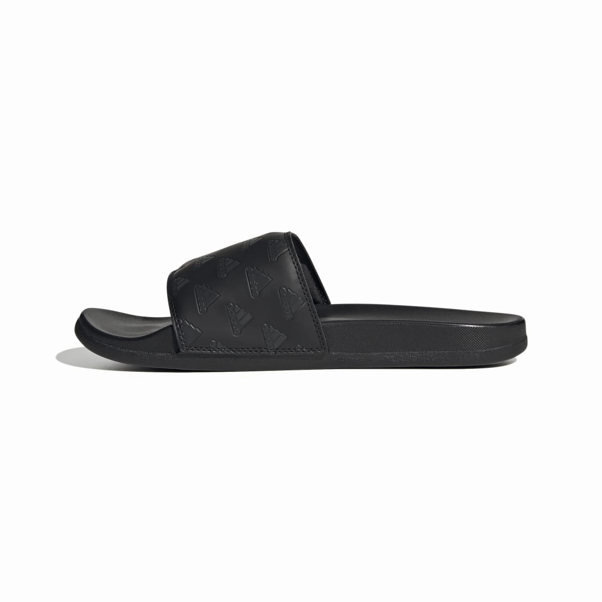 ADIDAS GV9736 ADILETTE COMFORT MN'S (Medium) Black/Carbon/Black Synthetic Sandals Lime Fresh Sand Step
