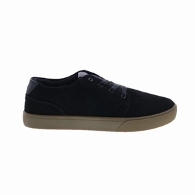 OSIRIS 13572700 BENTLEY VLC MN'S (Medium) Black/Dark Gum Suede Skate Shoes Contemporary Style