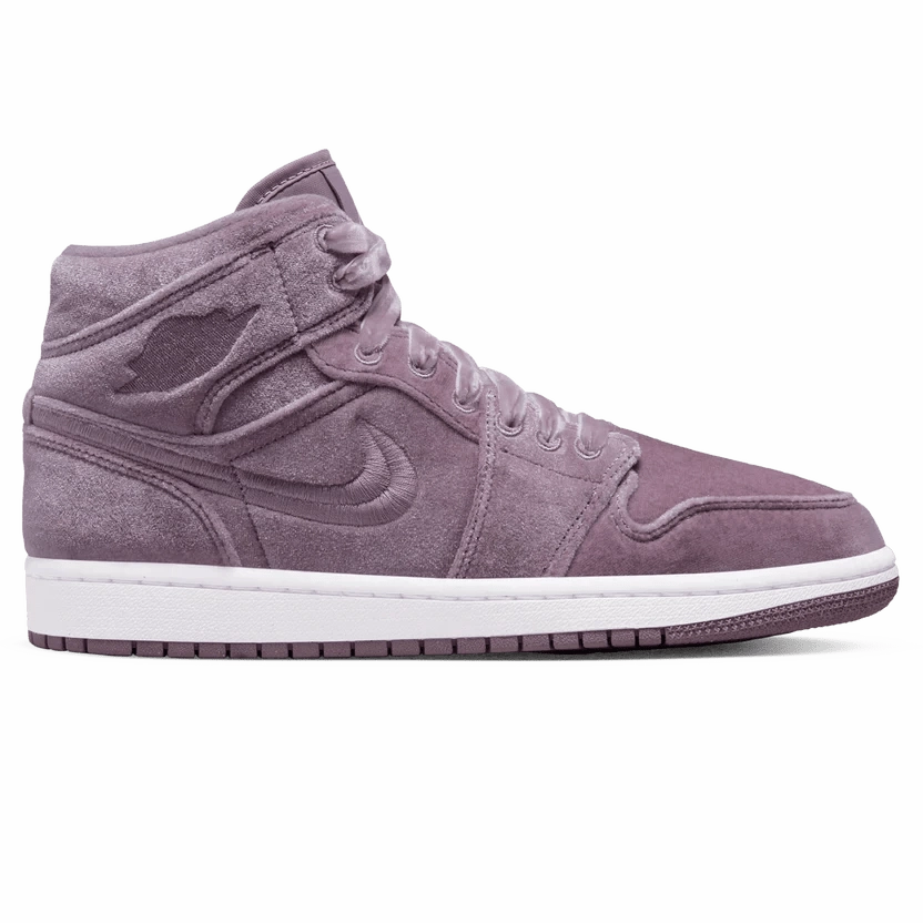 Air Jordan 1 Mid Wmns 'Purple Velvet' New Asics Golf Shoes