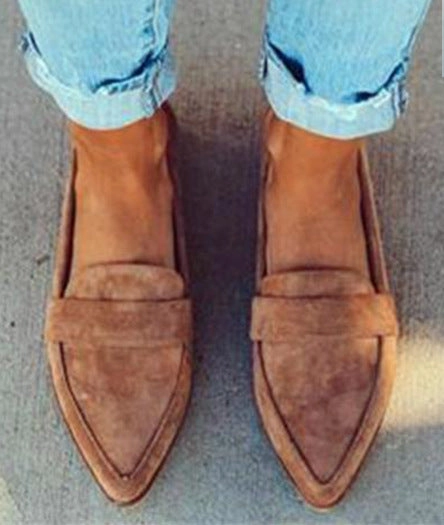 Thick Heel Women's Shoes Mid Heel Single Shoes Casual Pointed Toe | Brodtica.com Size 15 Hiking Boot