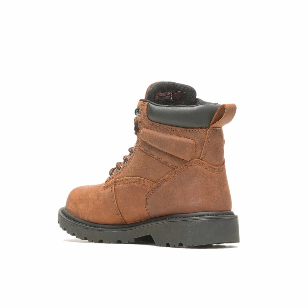 Soft Lining Weather resistant WOLVERINE W220015-W FLOORHAND INSULATED 6'' WP WMN'S (Wide) Dark BrownLeather Work Boots