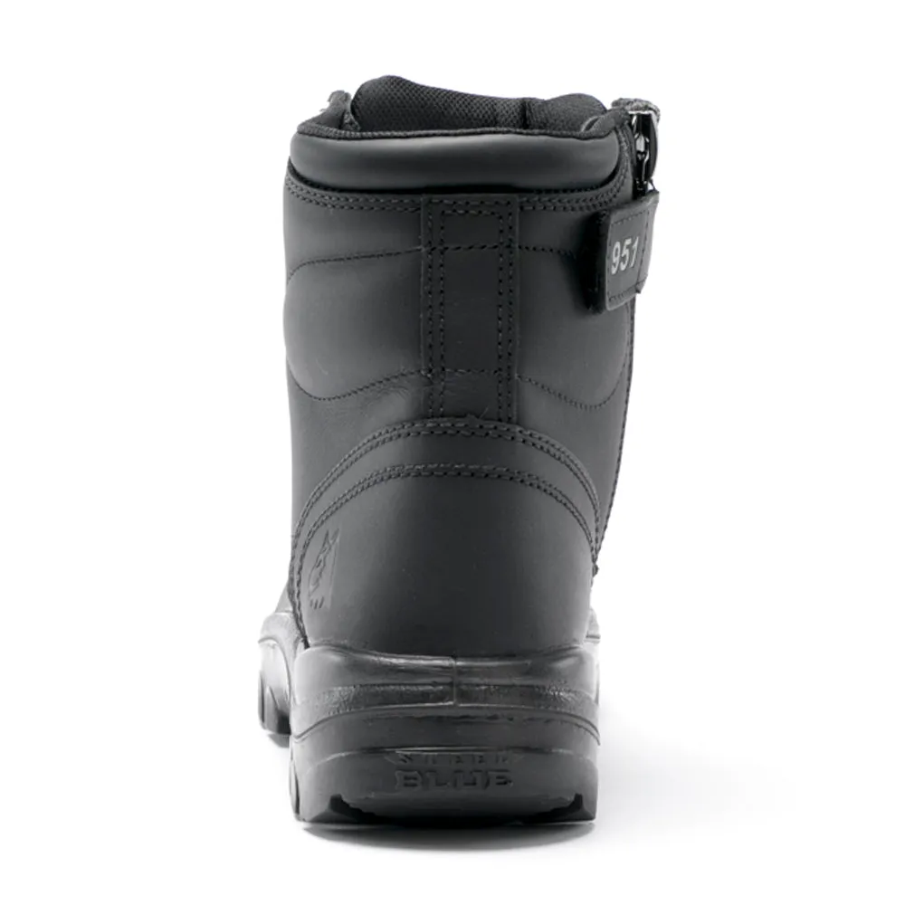 Best Waterproof Boots Work Argyle 6 Inch Zippered Slip Resistant Steel Toe Work Boots