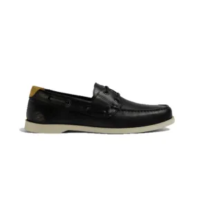 Jump Hike LACOSTE 7-45CMA0007454 CASPIAN 123 MN'S (Medium) Black/Off White Leather Lifestyle Shoes