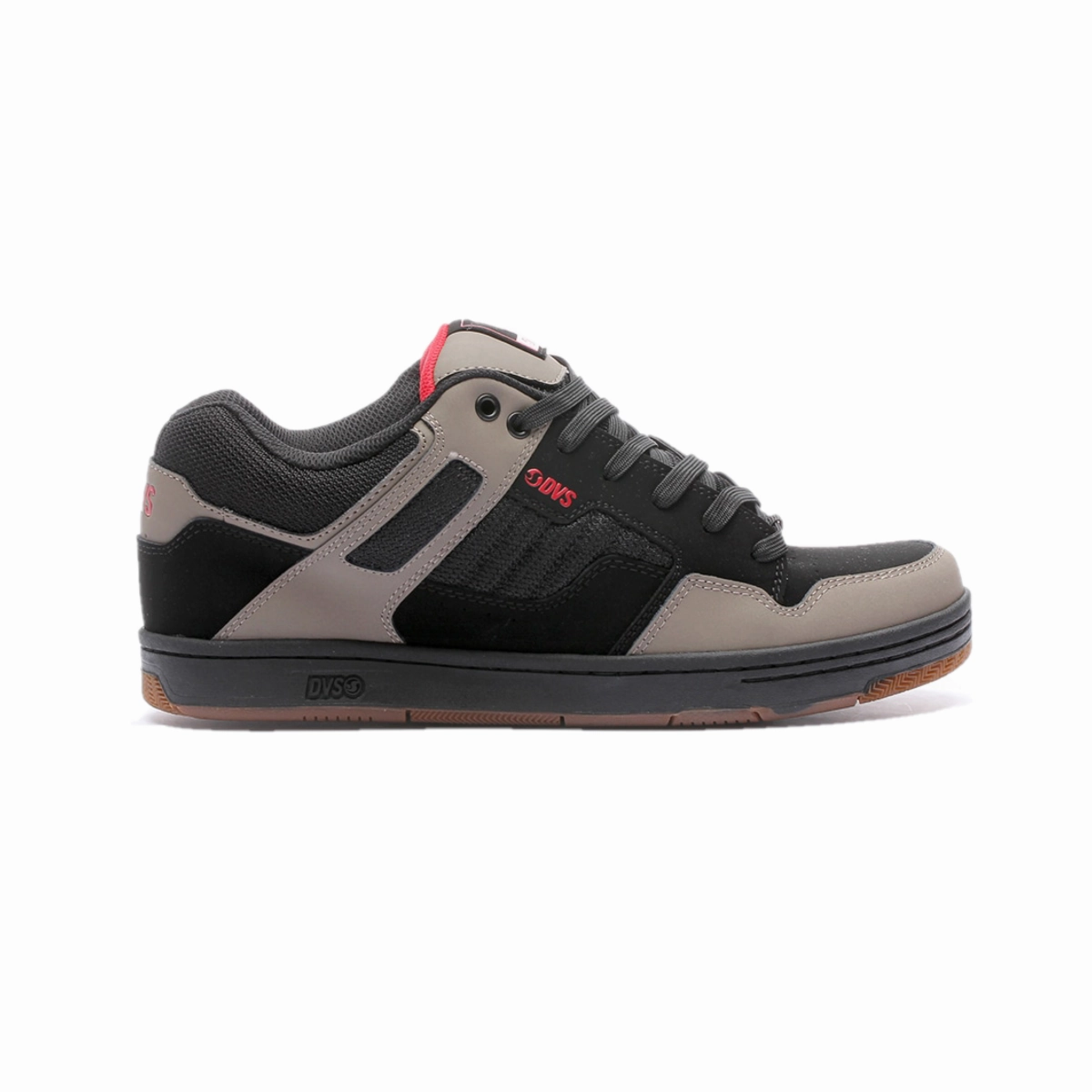 Speed Performance Fit DVS F0000278034 ENDURO 125   LUTZKA MN'S (Medium) Brindle/Black/Red Leather & Mesh Skate Shoes