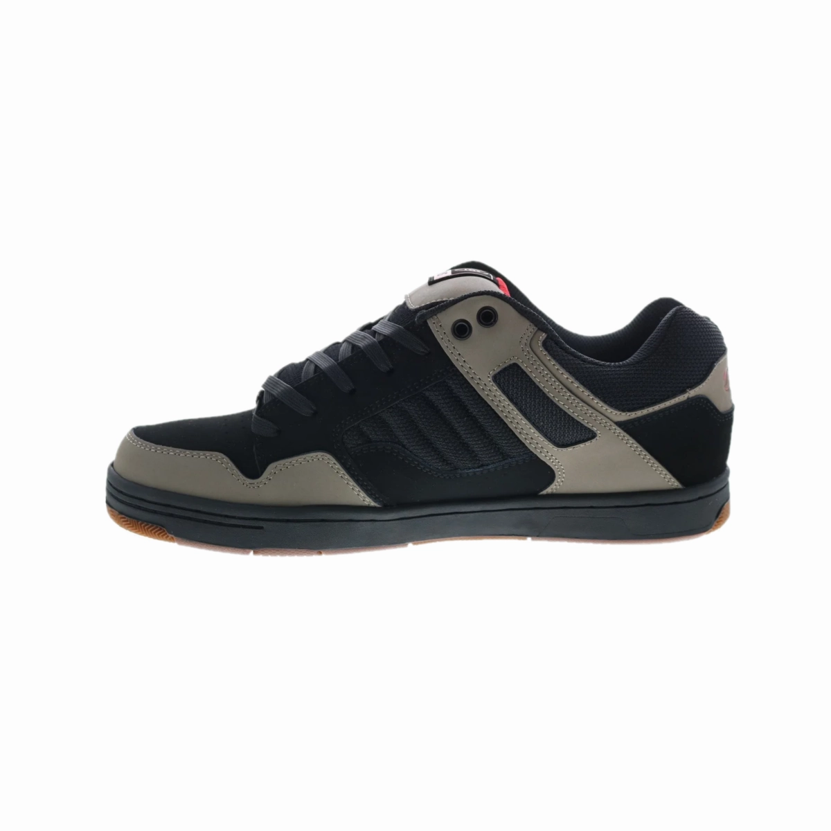 Smooth Walk DVS F0000278034 ENDURO 125   LUTZKA MN'S (Medium) Brindle/Black/Red Leather & Mesh Skate Shoes