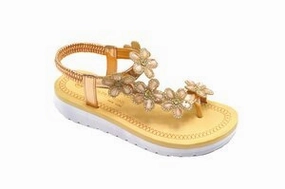Kurt Geiger Kensington Sandals Wholesale Kids Embellished Flat Sandals Lucy NG5K