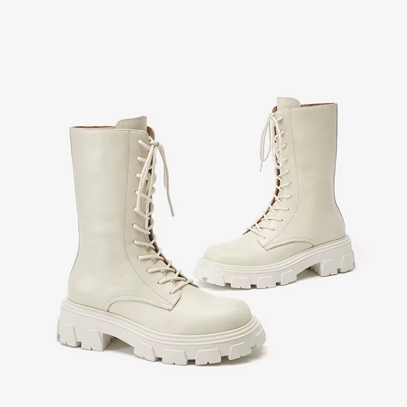 Best Work Boots With Steel Shank USS Shoes Zavala Women's Mid-Calf Platform Boots