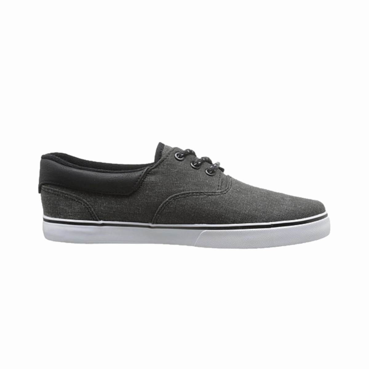 Urban Ride CIRCA VALEOSE-BKG VALEO SE MN'S (Medium) Black/Gum Canvas Skate Shoes