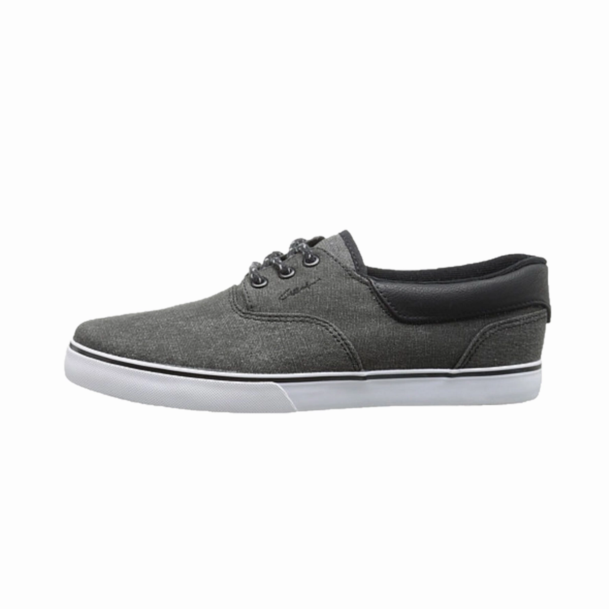 CIRCA VALEOSE-BKG VALEO SE MN'S (Medium) Black/Gum Canvas Skate Shoes Skate Style