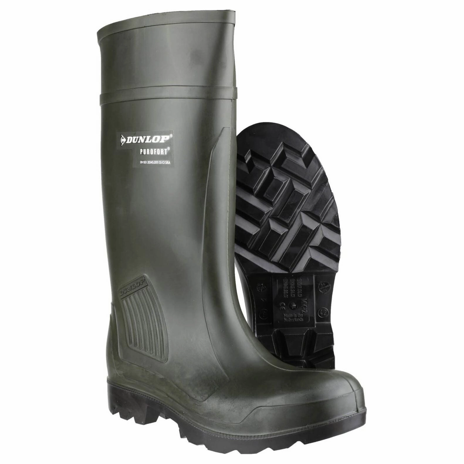 Dunlop Purofort Professional Safety Wellies Womens Exotic Leather Work Boots