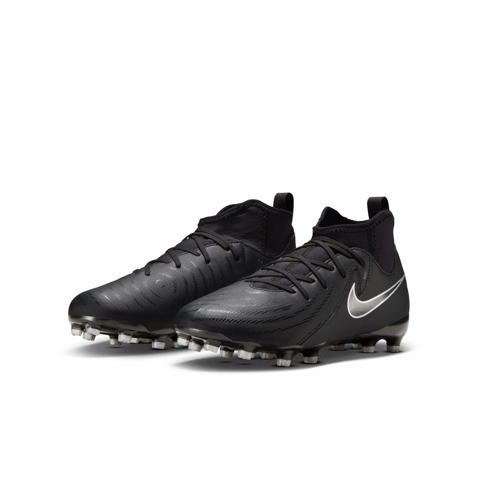 New Soccer Cleats 2018 Nike Junior Phantom Luna II Academy FG/MG Soccer Cleat - Black/Black