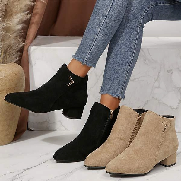 Adidas Shoes High Tops Women's Block Heel Fashion Ankle Boots 28722304C