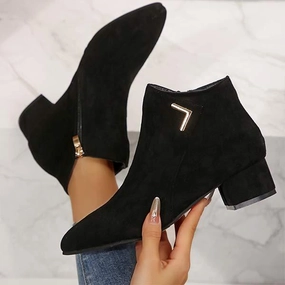 Women's Block Heel Fashion Ankle Boots 28722304C Jennie Adidas Shoes