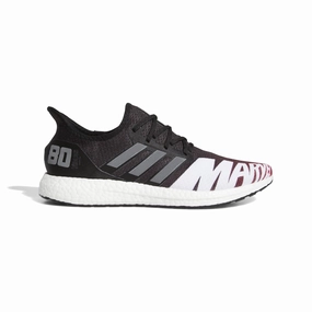 Ground Feel All-weather look ADIDAS FY3005 AM4 MARVEL 80 VOL. 1 MN'S (Medium) Black/Red Textile Running Shoes