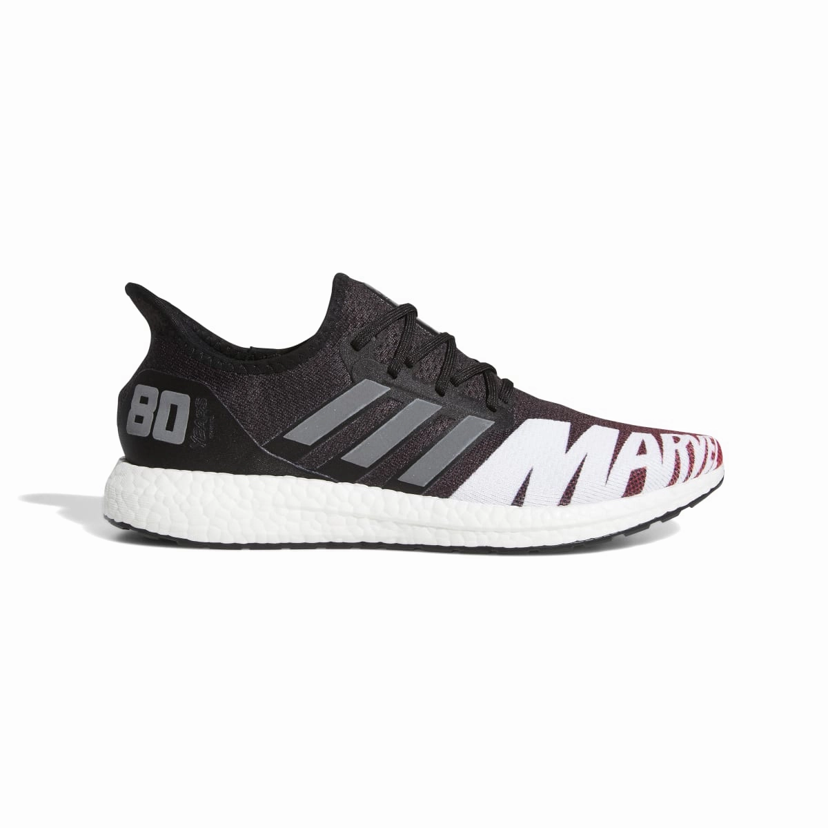 ADIDAS FY3005 AM4 MARVEL 80 VOL. 1 MN'S (Medium) Black/Red Textile Running Shoes Urban Lifestyle Tunnel Trek