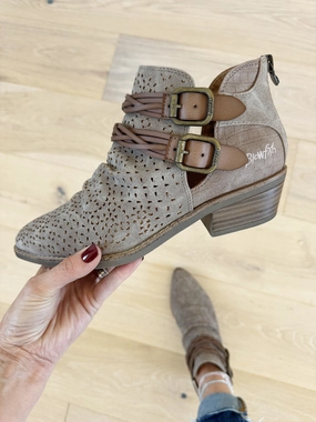 Blowfish Make Time For Me Booties in Sea Mushroom Adidas Cool Shoes