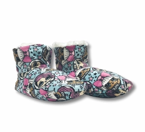 LOL Dolls Girls Slipper Booties Fuzzy Kids House Shoes Lemon Slippers