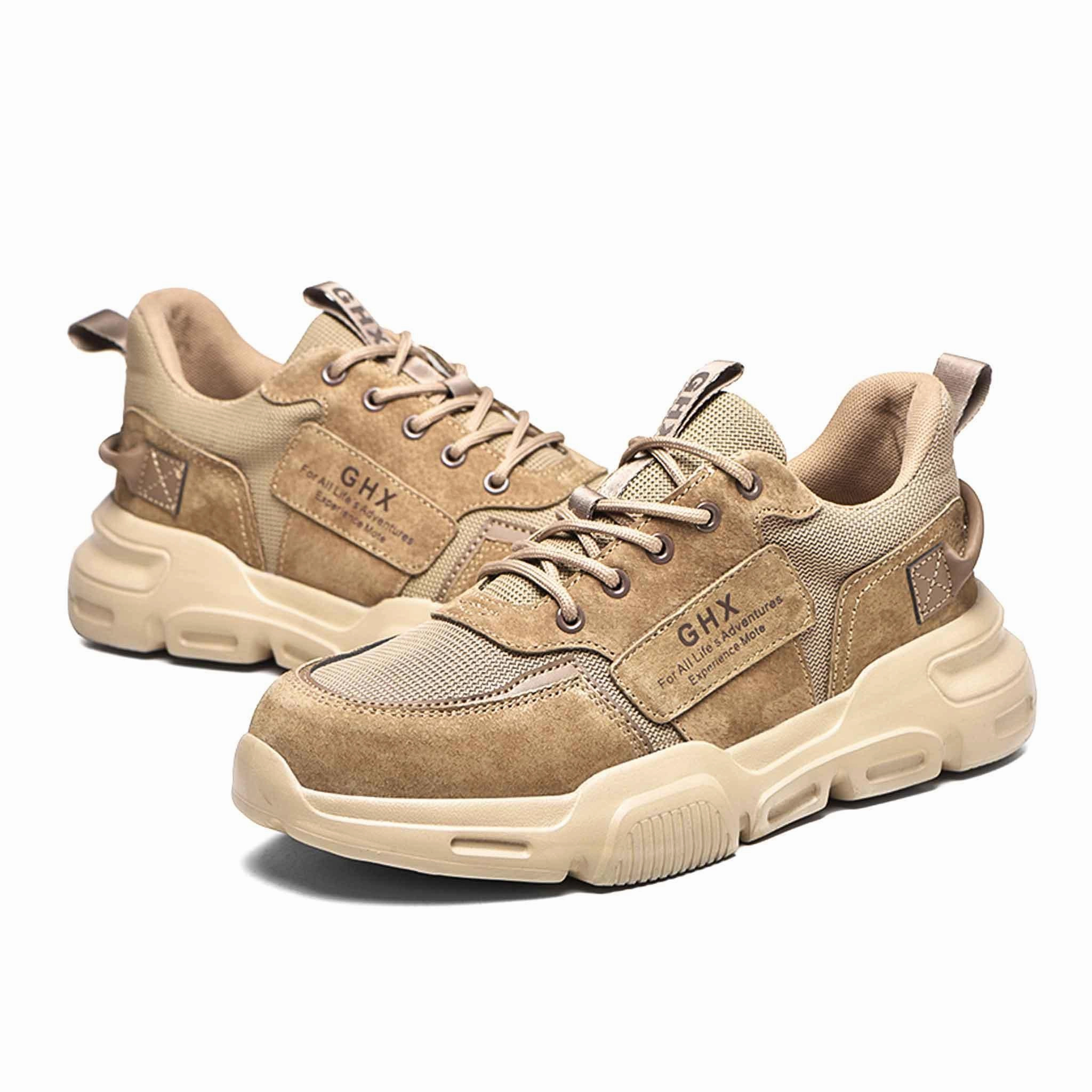 Women's Steel Toe Shoes - Shock Absorbing | B142 Best Work Boots For Plantar Fasciitis