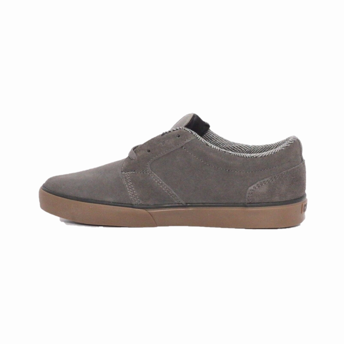 Street Mood Guide Step CIRCA 100130-GMG HESH 2.0 MN'S (Medium) Gunmetal/Gum Suede & Canvas Skate Shoes