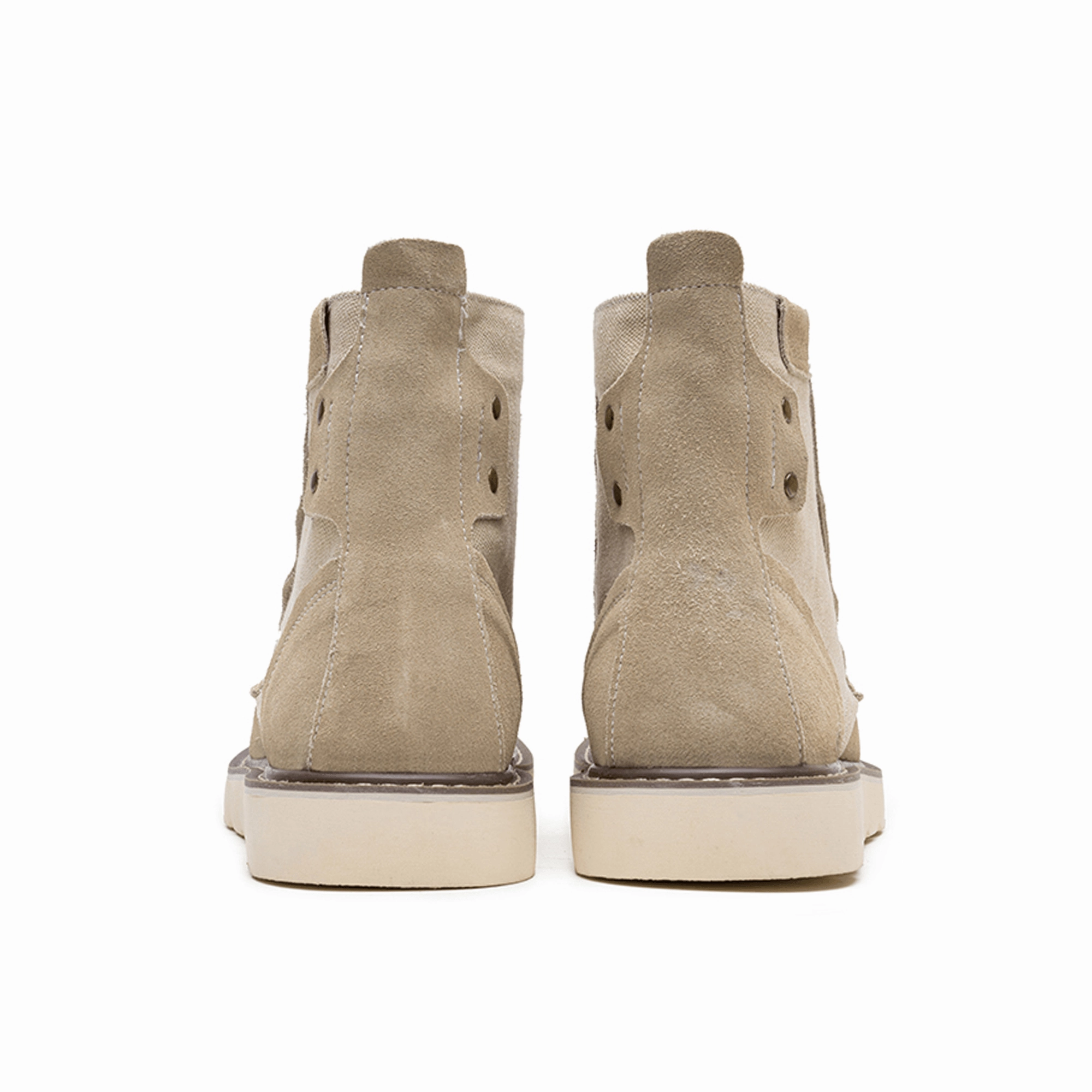 Best Work Boots For Winter Time Men's 6" Moc-Toe Wedge Boots - Heritage Suede | C003