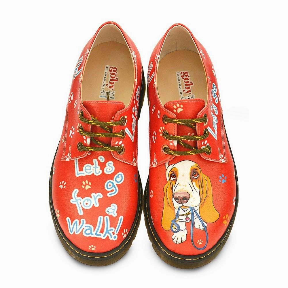 Oxford Shoes WMAX203 Earth Tone Elegant Mood