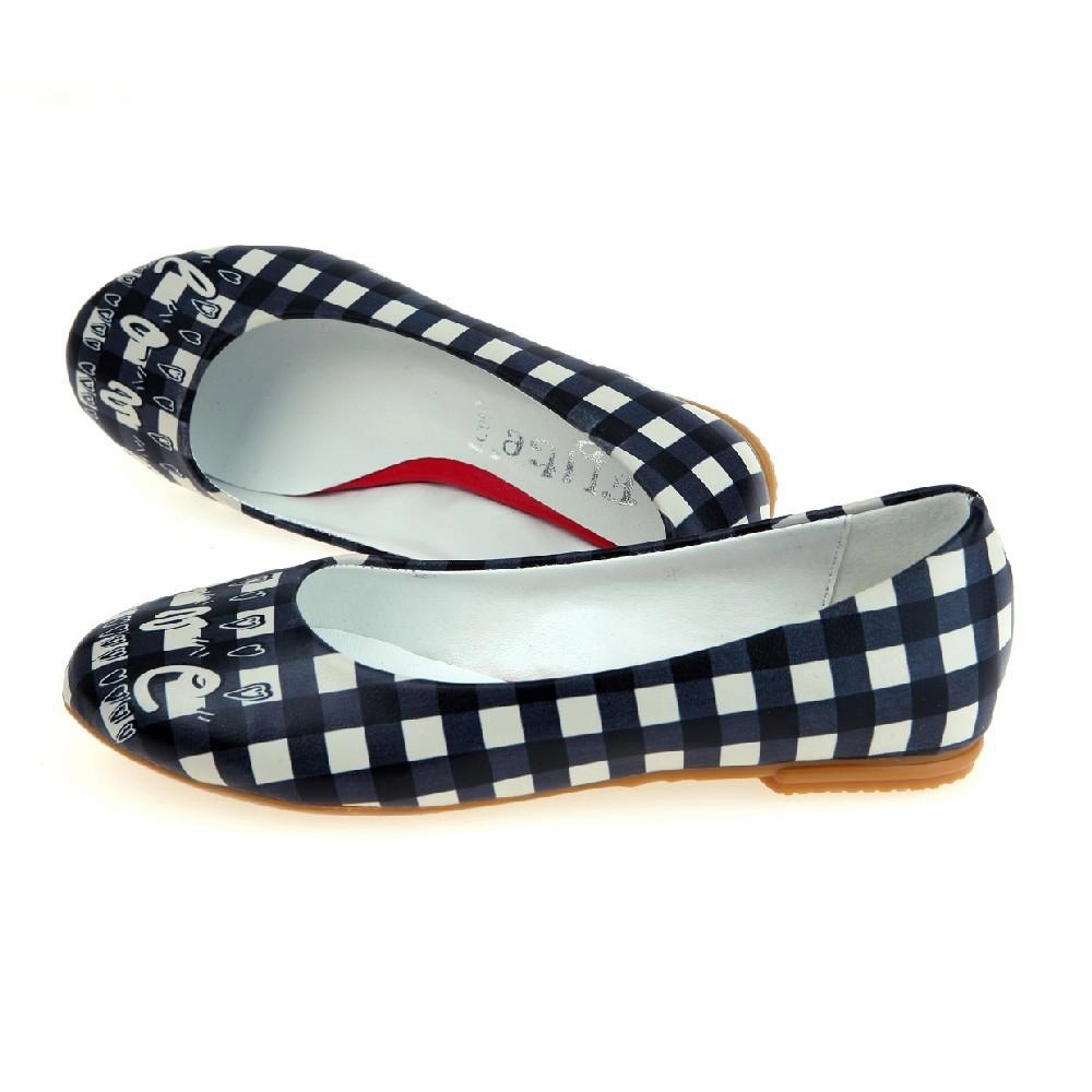Fashion Edge Love Ballerinas Shoes 1048