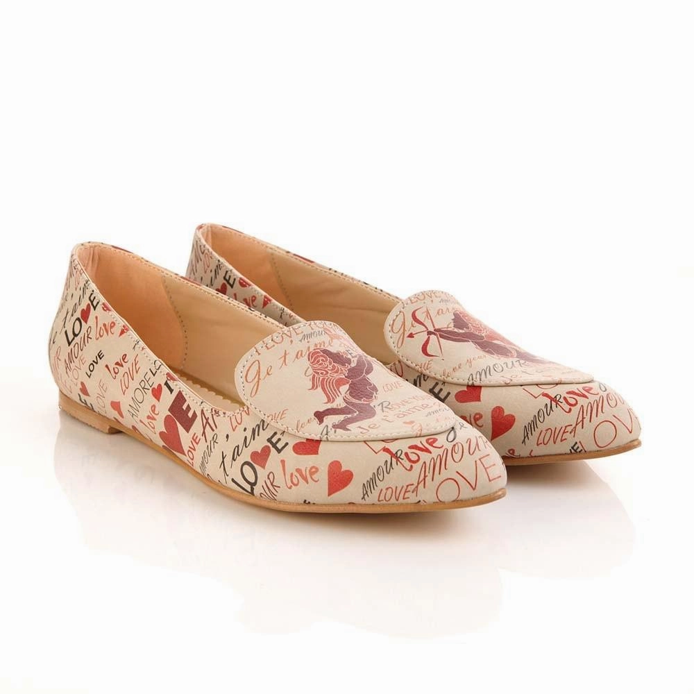 Silent Walk Love Ballerinas Shoes OMR7205