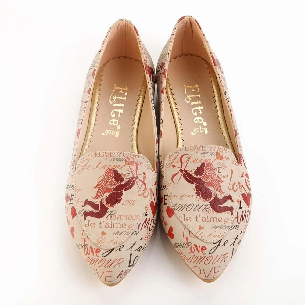 Casual Move Digital Run Love Ballerinas Shoes OMR7205