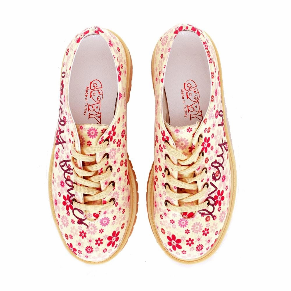 Lovely Flower Oxford Shoes TMK5504 Torsion control
