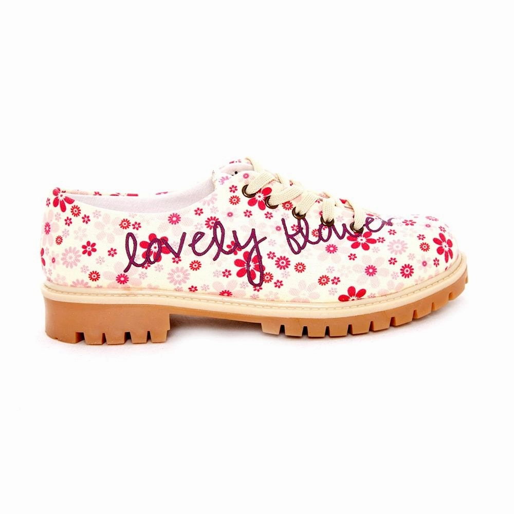 Lovely Flower Oxford Shoes TMK5504 Story Glow
