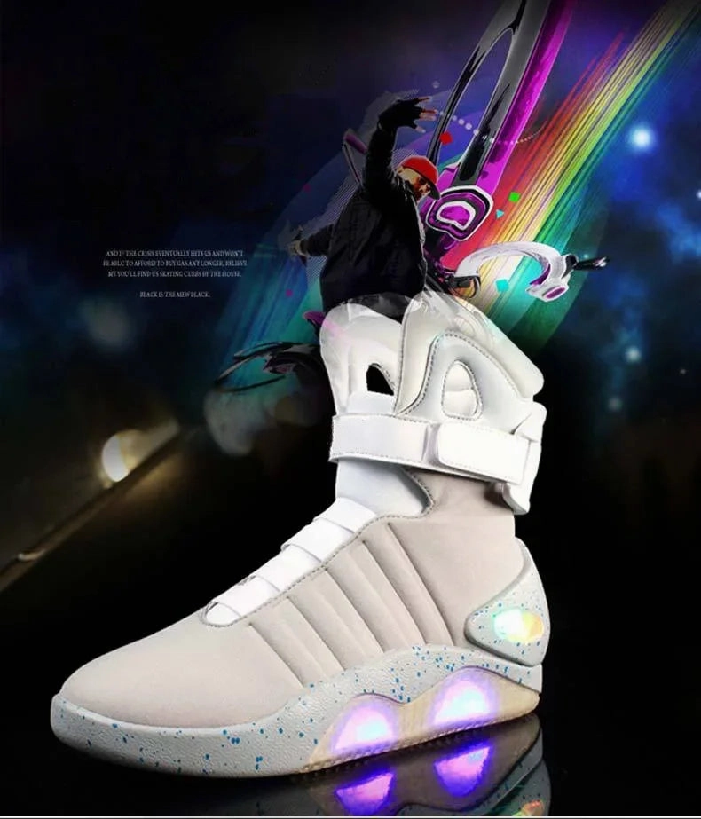 LumeGlow Light-Up LED Boots with Remote Control  Shine in Style for Men and Women Adidas No