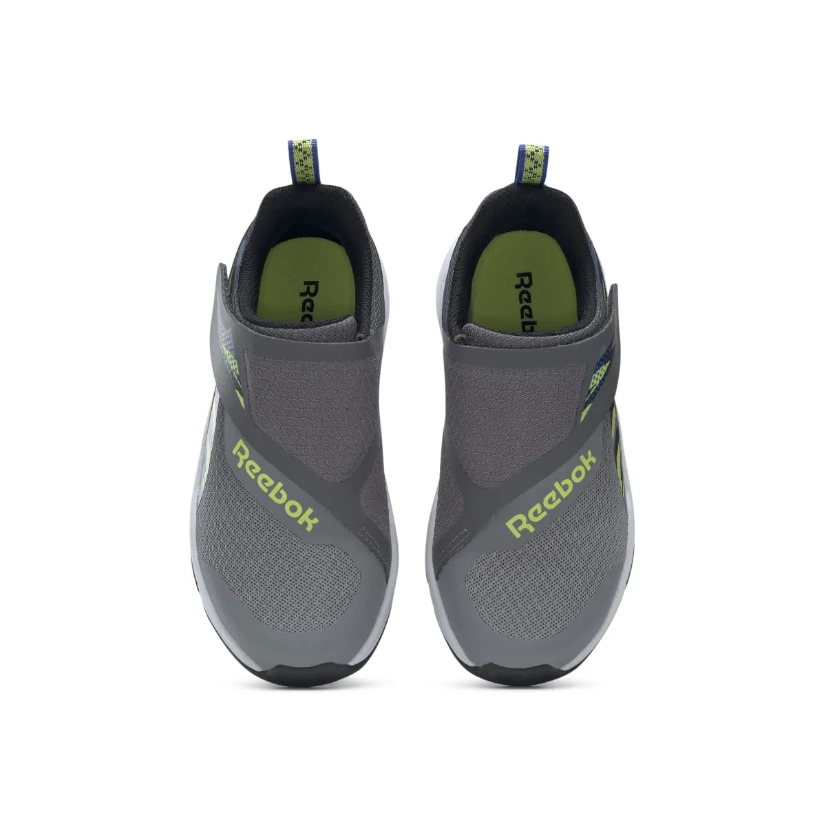 REEBOK HQ4014 EQUAL FIT YTH'S (Medium) Grey/Black/Grey Synthetic & Textile Running Shoes Impact-absorbing durability