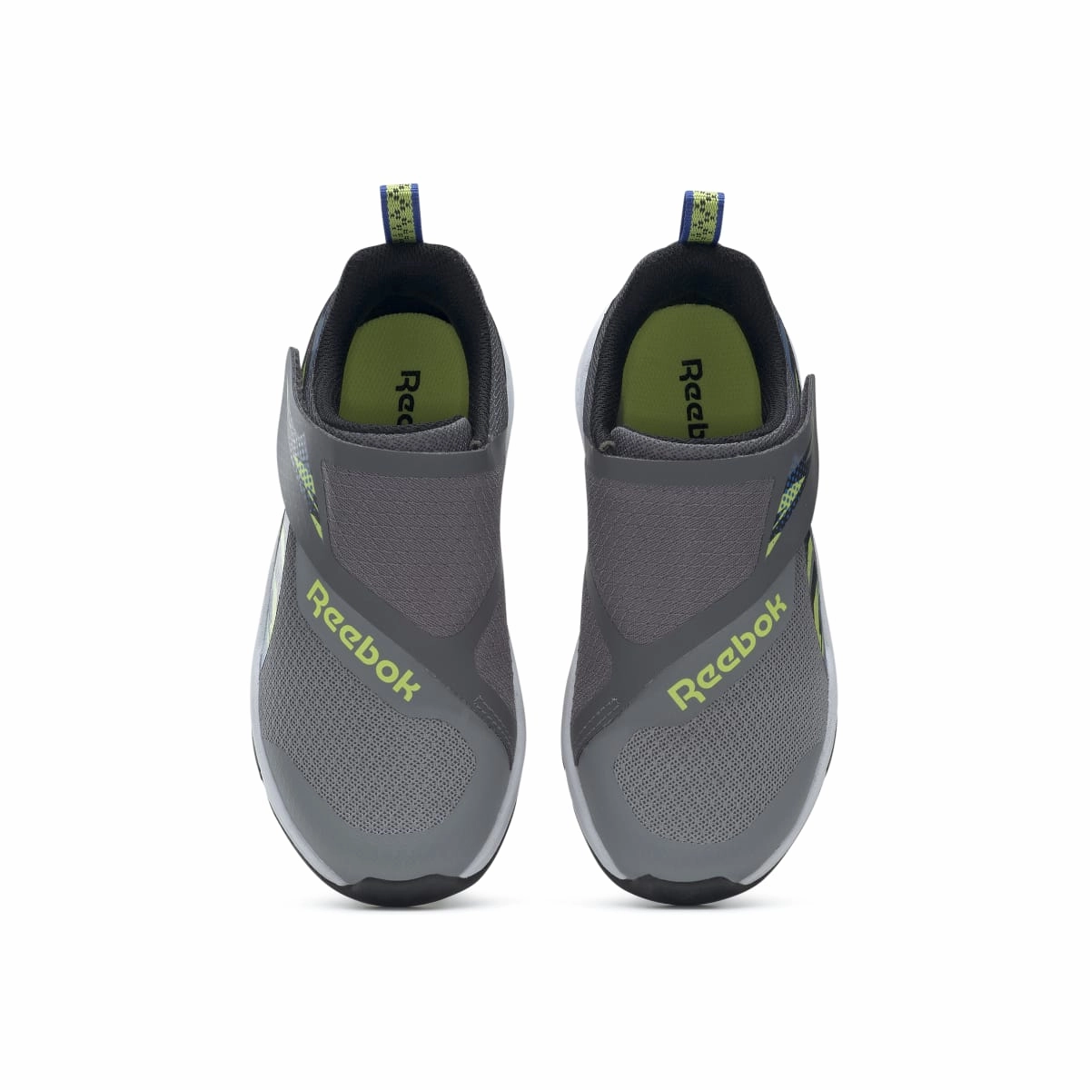 REEBOK HQ4014 EQUAL FIT YTH'S (Medium) Grey/Black/Grey Synthetic & Textile Running Shoes Impact-absorbing durability