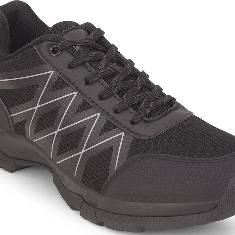 Kohls Nike Training Shoes Leap7x Black Sports Lace-Up Trekking Shoes For Men MOUNTAIN2E By Liberty