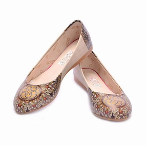 Style Pop Vital Step Mandala Ballerinas Shoes 1053