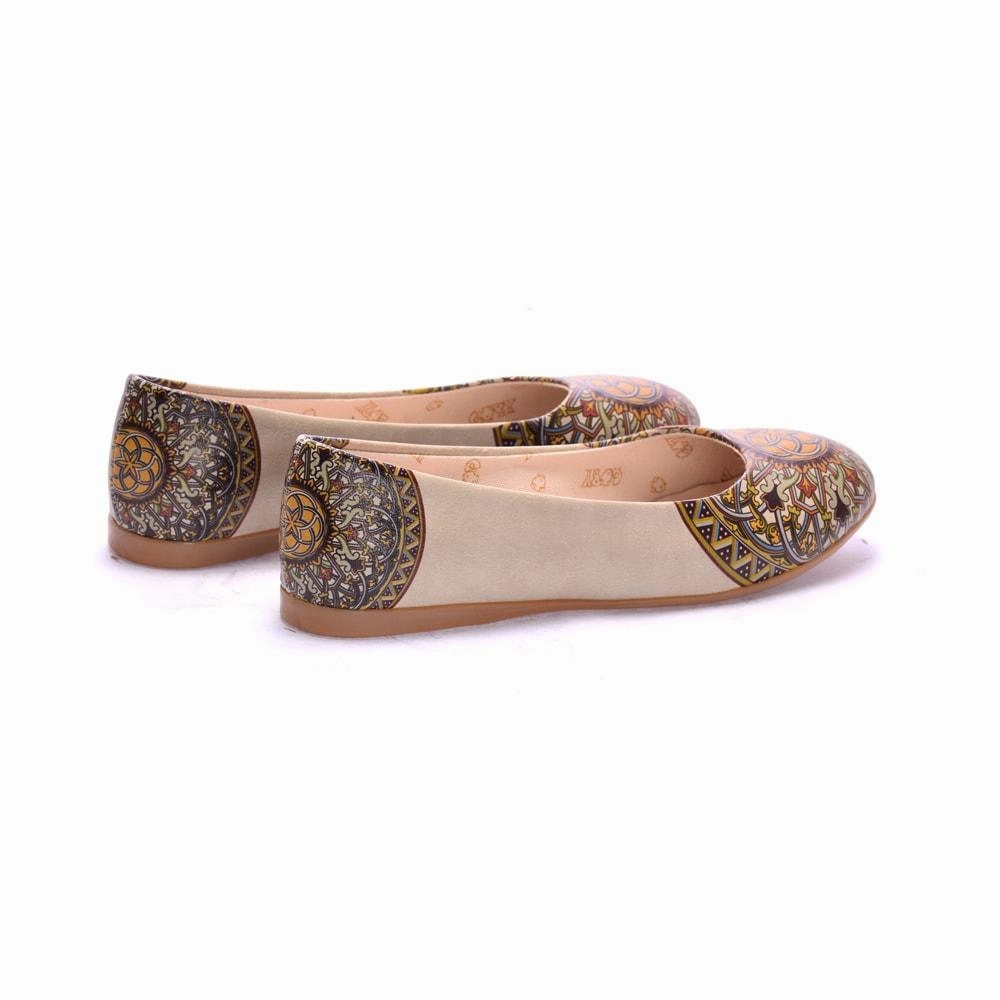 Shine Tone Mandala Ballerinas Shoes 1053