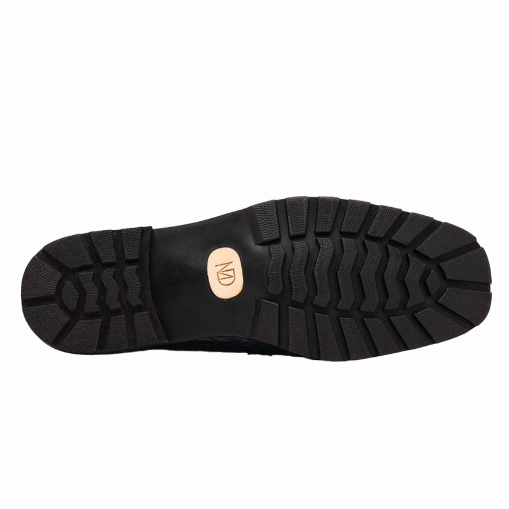 Asics Weight Lifting Shoes Marco Di Milano Martinelli Caiman Fuscus Navy Blue