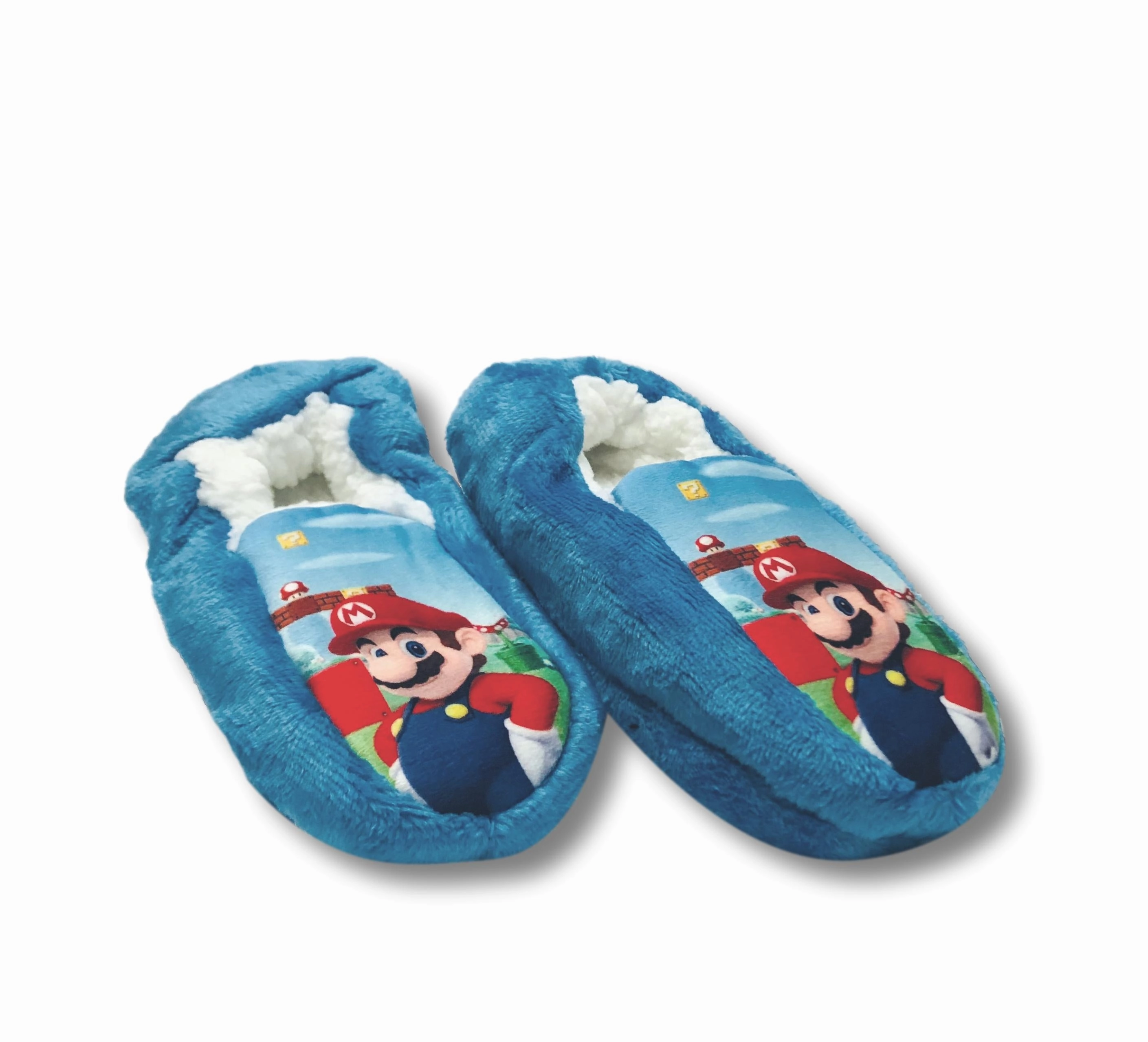 Mario Boys Slippers Fuzzy Moccasin House Shoes for Kids Slippers Snoopy