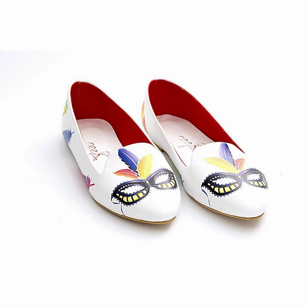 Queen Fit Masquerade Ballerinas Shoes NBL227