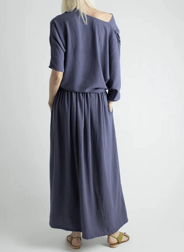 Meg Abstraction Cowl Top (Lilac) Electrical Safety Work Boots