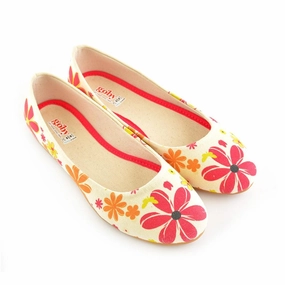 Flowers Ballerinas Shoes 1110 Pond Walk Soul Step