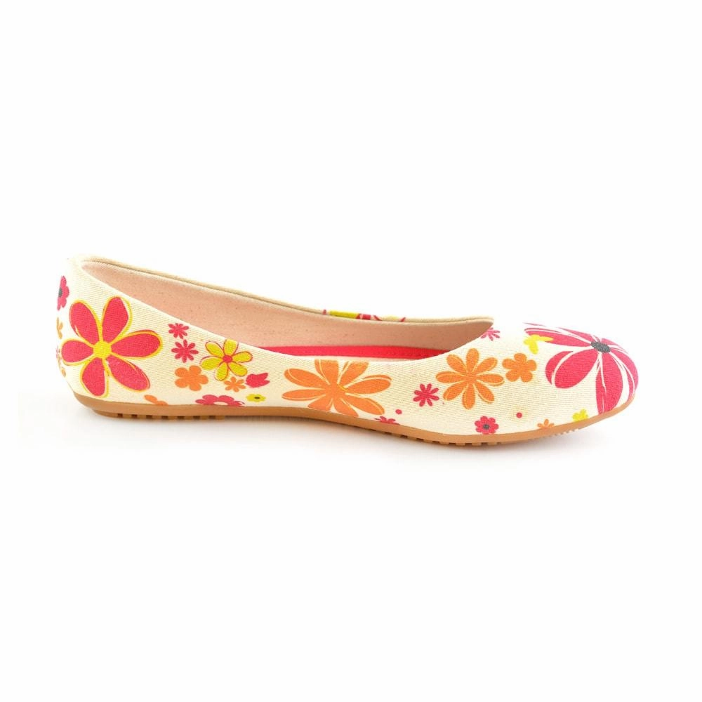 Flowers Ballerinas Shoes 1110 Summer cool Formal Mode