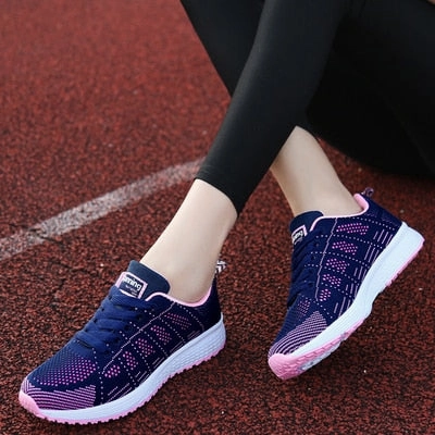 Flat Surgical Shoe 2022 autumn luxury shoes women designers sneakers flat lace-up platform for women breathable mesh glitter sneakers