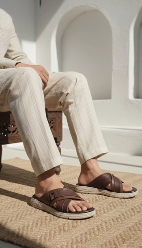 Men Casual Slipper - WS014902 Asian House Slippers