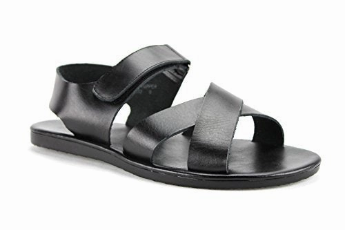 Sandals Resort Package Men's 52632 Roman Gladiator Leather Strap Sandals Sz:6