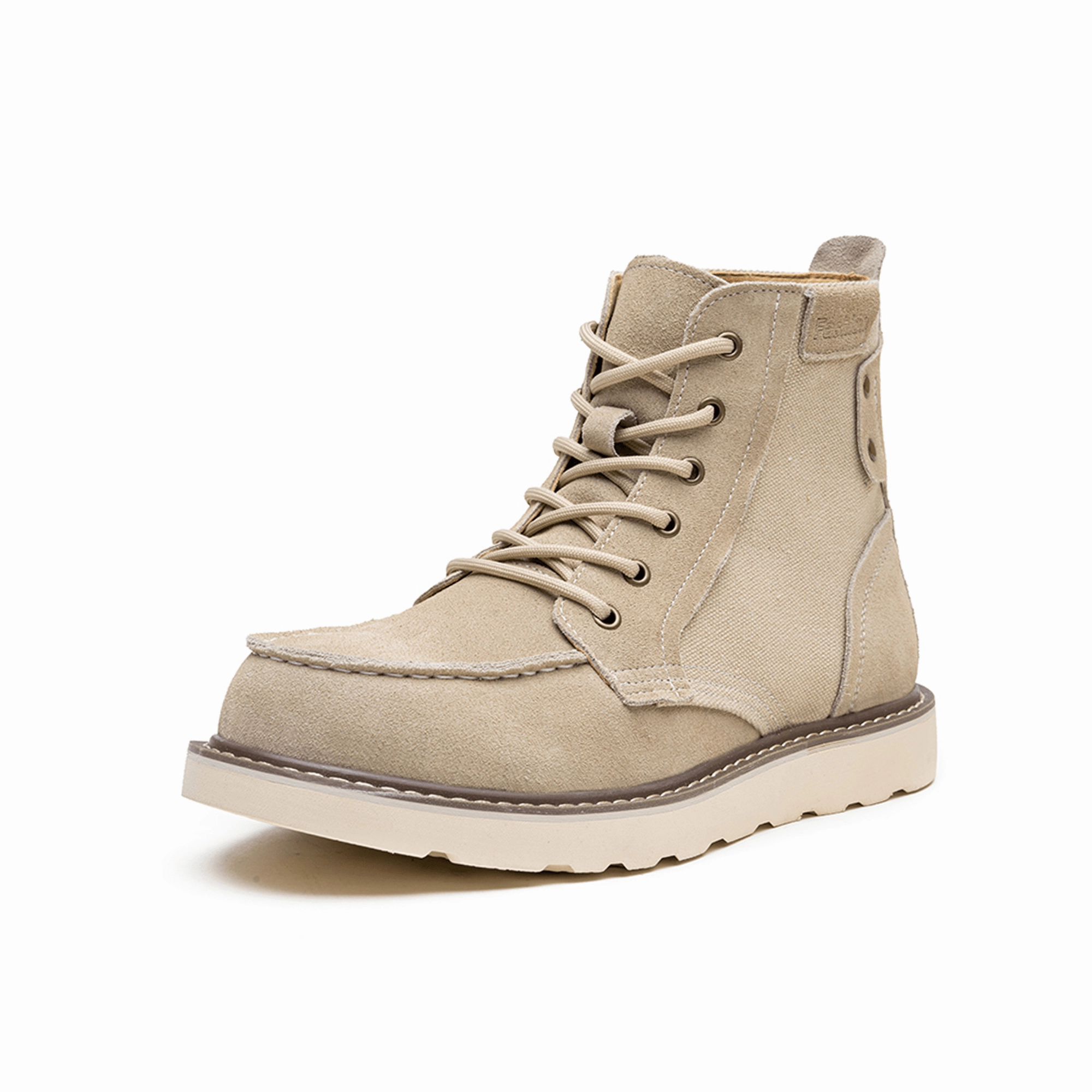 Men's 6" Moc-Toe Wedge Boots - Heritage Suede | C003 Boots For Work And Hiking