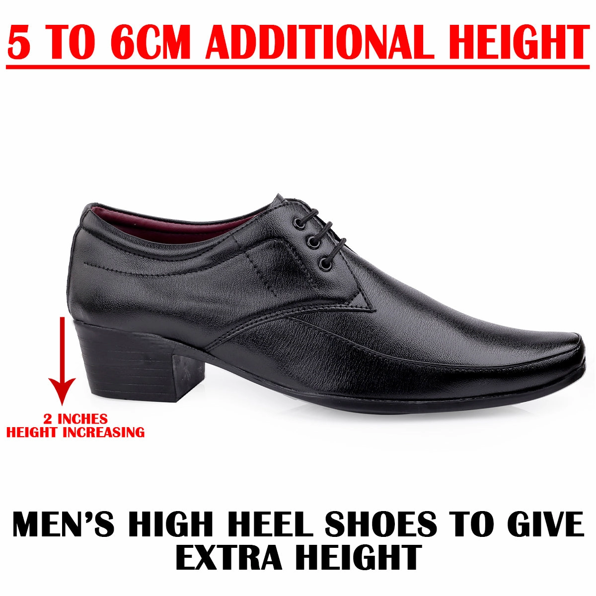 Adidas Fear Of God Shoes Men's Height Increasing Faux Upper Formal Derby Black Lace-Up Shoes